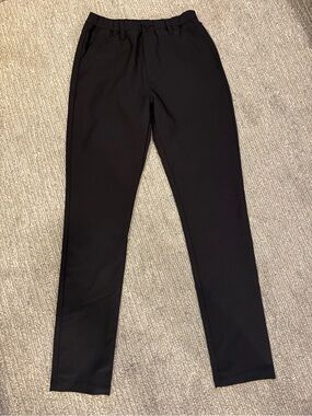 Rapha Men’s Loopback Trousers Tapered Fit Black Cycling Commuter Pants 32x34